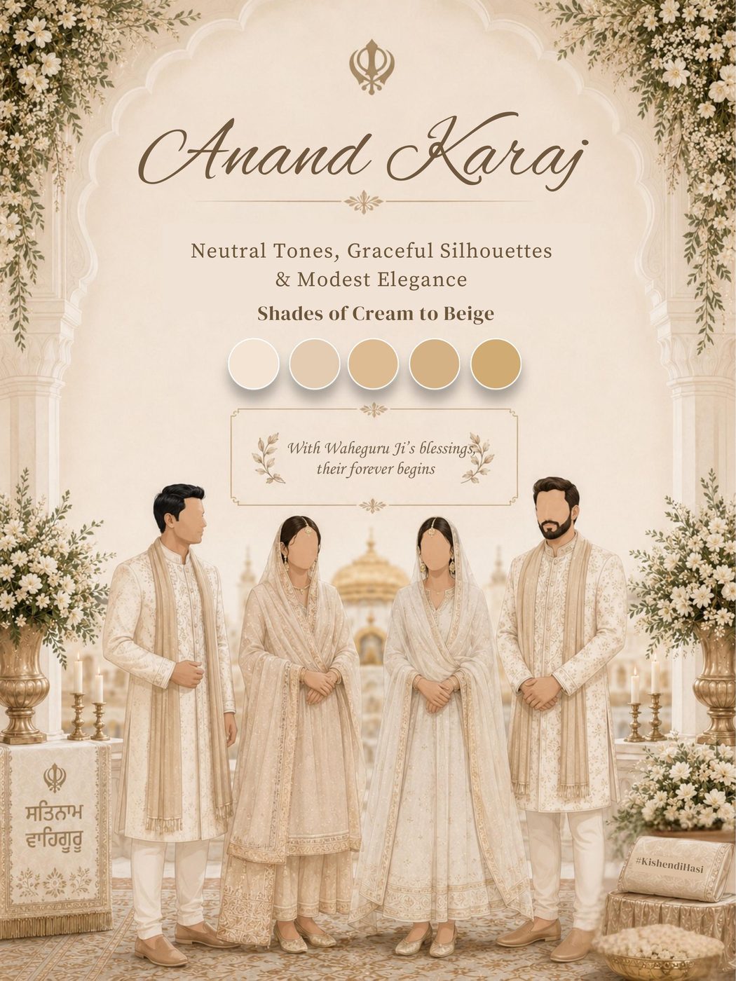 Anand Karaj wardrobe inspiration